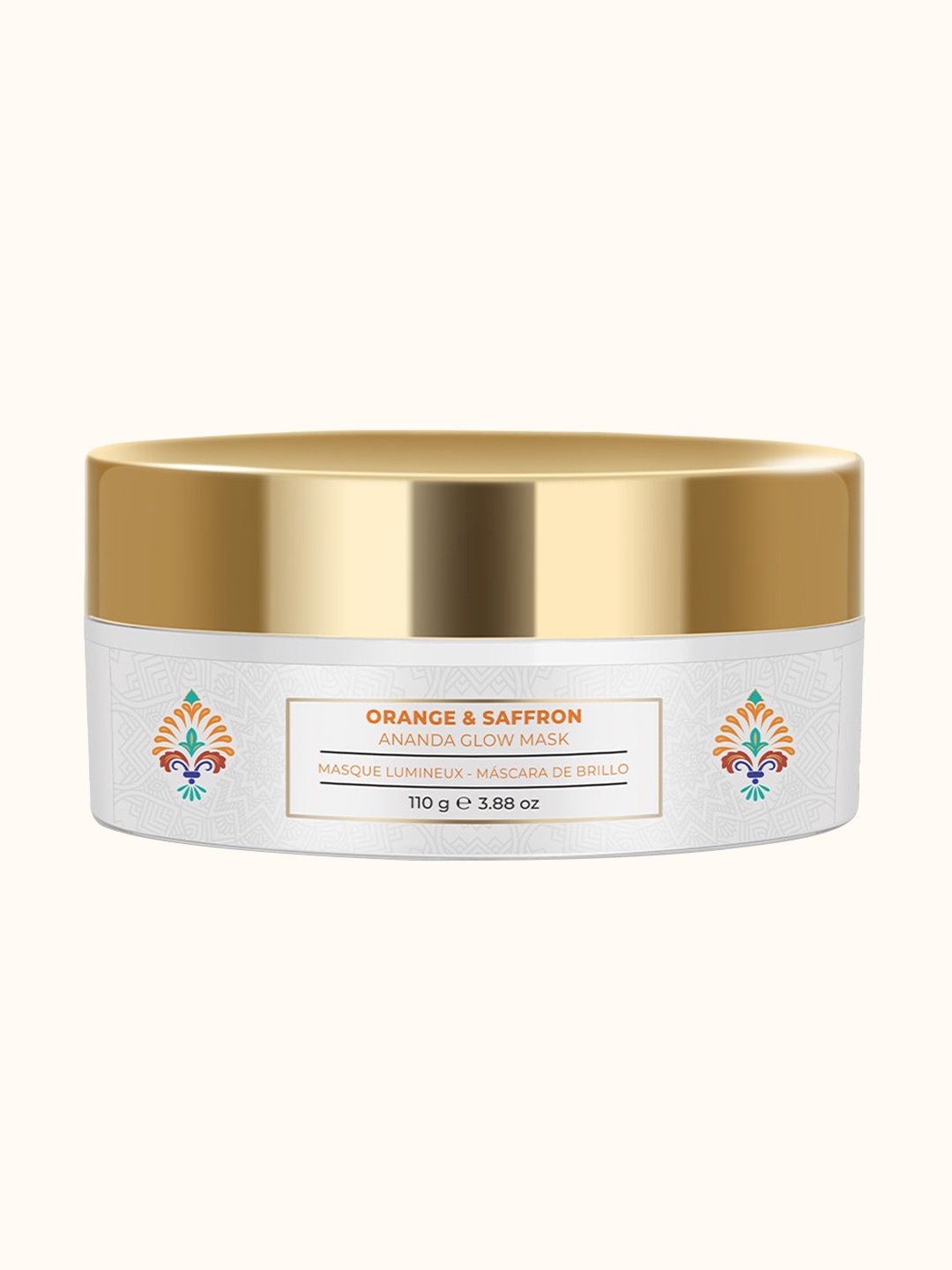 

Nourish Mantra Orange & Saffron Ananda Glow Mask 110g, White