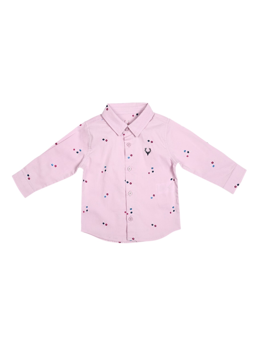 

Allen Solly Junior Boys Pink Printed Casual Shirt