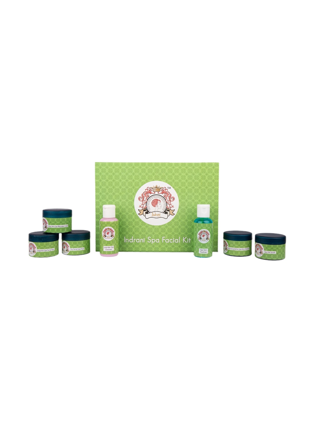 

Indrani Cosmetics Spa Facial Kit, Green