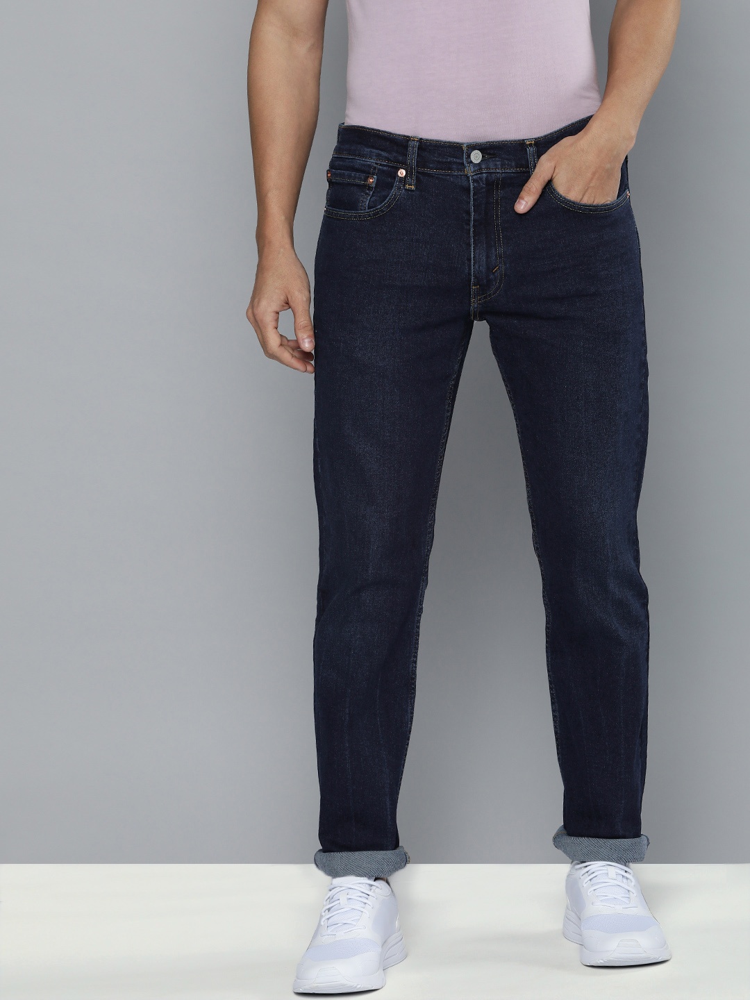 

Levis Men Navy Blue 511 Slim Fit Stretchable Jeans