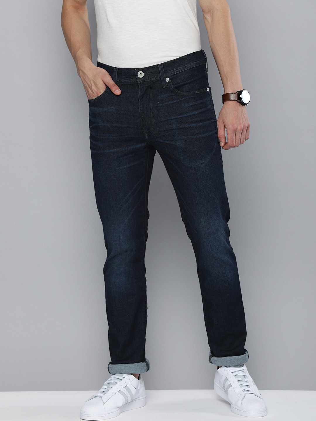 

Levis Men Blue 511 Slim Fit Light Fade Stretchable Jeans