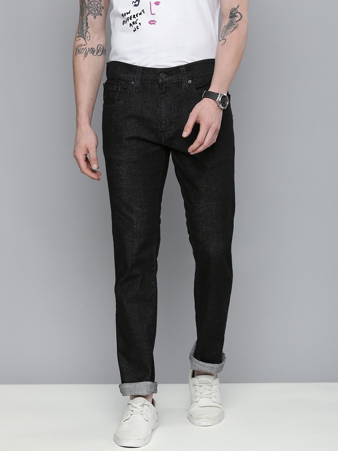 

Levis Men Black 65504 Skinny Fit Stretchable Jeans