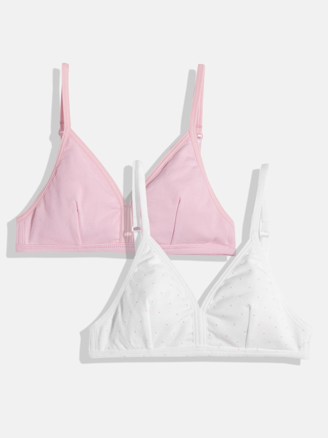 

Marks & Spencer Girls Pack of 2 Everyday Bras, Pink