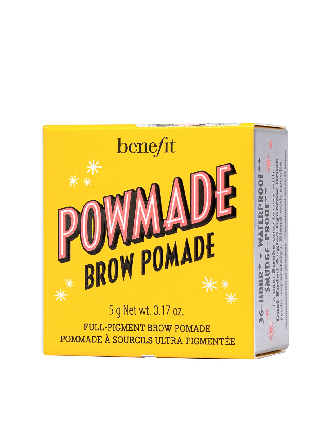 

Benefit Cosmetics Powmade Full Pigment Waterproof Brow Pomade 5 g - Warm Deep Brown 04, Coffee brown