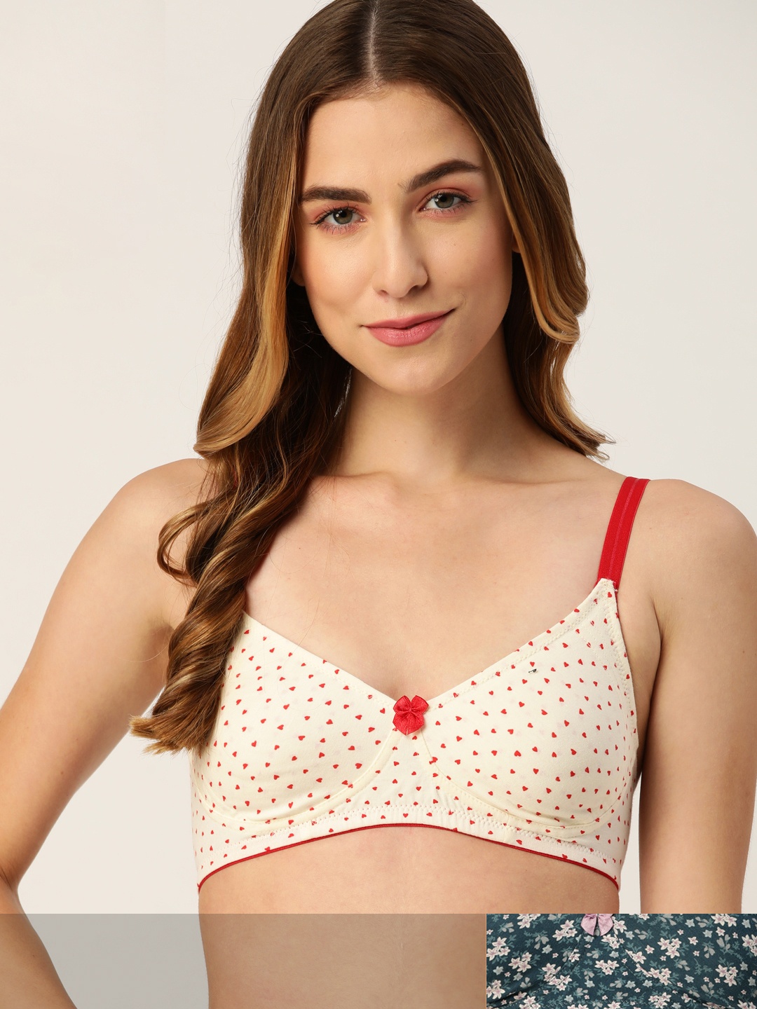 

DressBerry Pack of 2 T-shirt Bras, Green