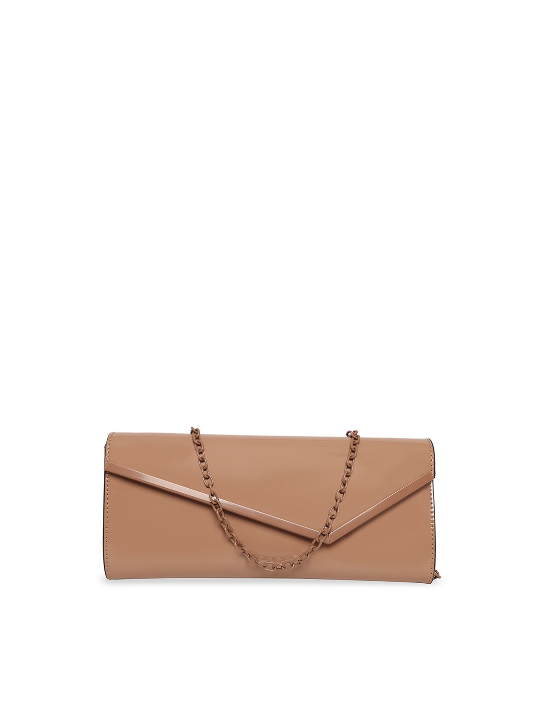 

ALDO Beige Solid Envelope Clutch