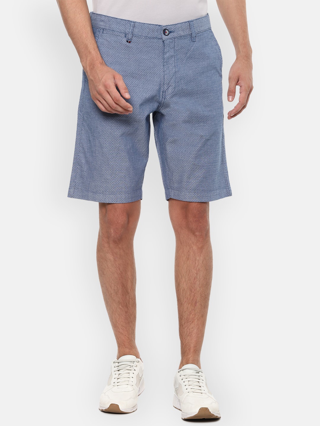 

Louis Philippe Sport Men Blue Slim Fit Regular Shorts