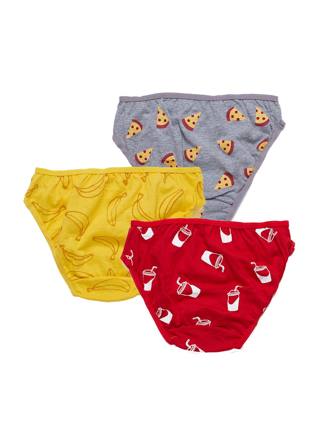 

You Got Plan B Girls Pack of 3 Underwear, Gold