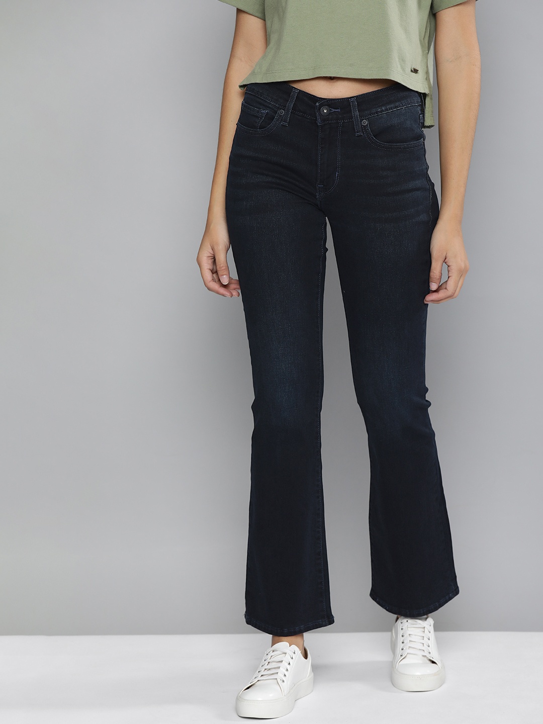 

Levis Women Blue 715 Bootcut Stretchable Jeans