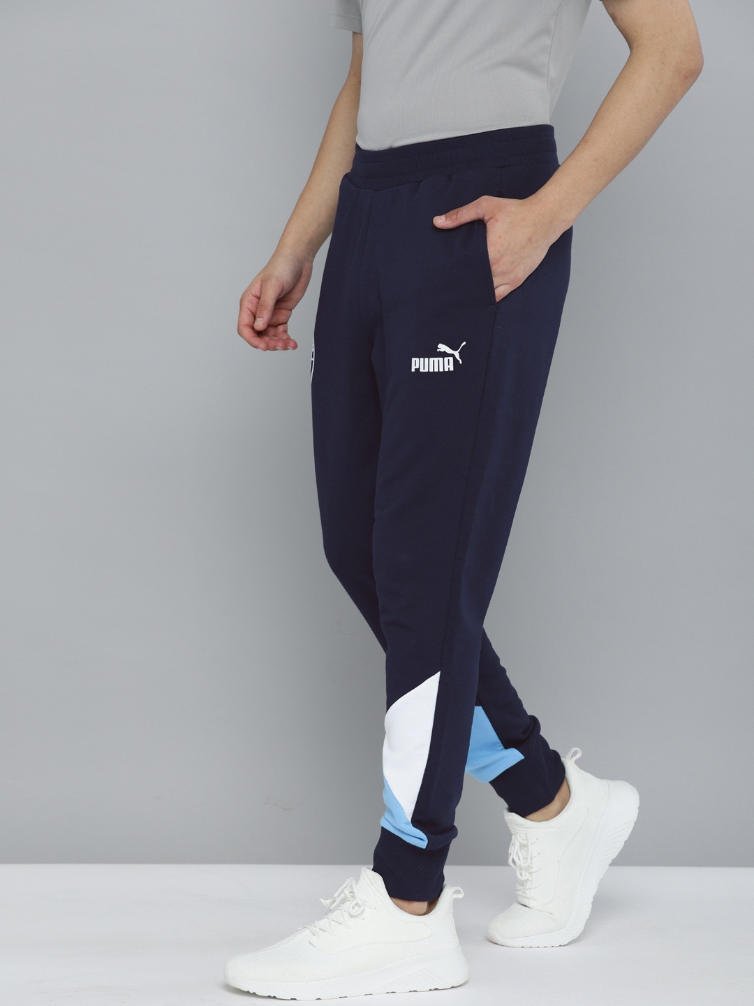 

Puma Men Manchester City FtblCulture Football Sustainable Football Track Pants, Navy blue