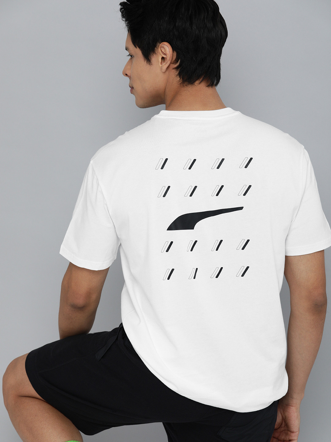 

Puma Men White Printed RAD/CAL Loose Pure Cotton T-shirt