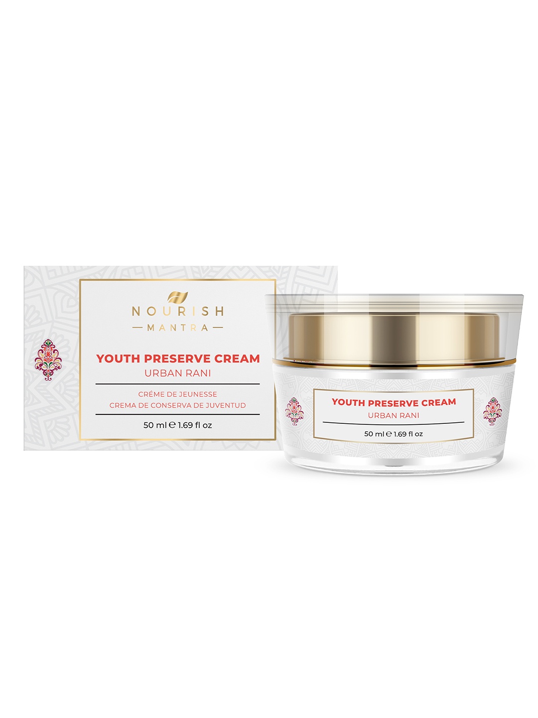 

Nourish Mantra Urban Rani Youth Preserve Cream - 50g, White