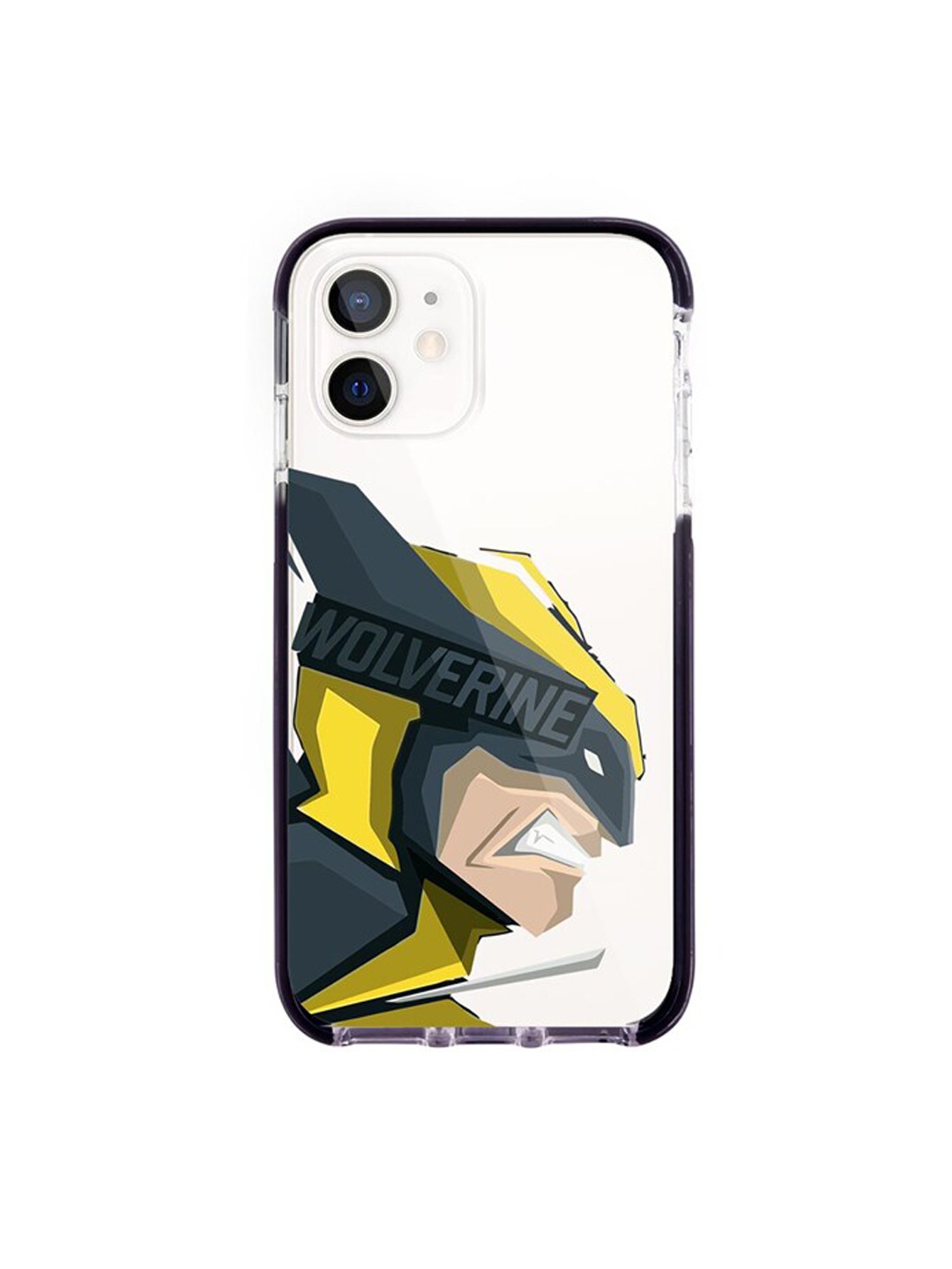 

macmerise White & Yellow Dont Mess With Wolverine iPhone 12 Mini Back Case