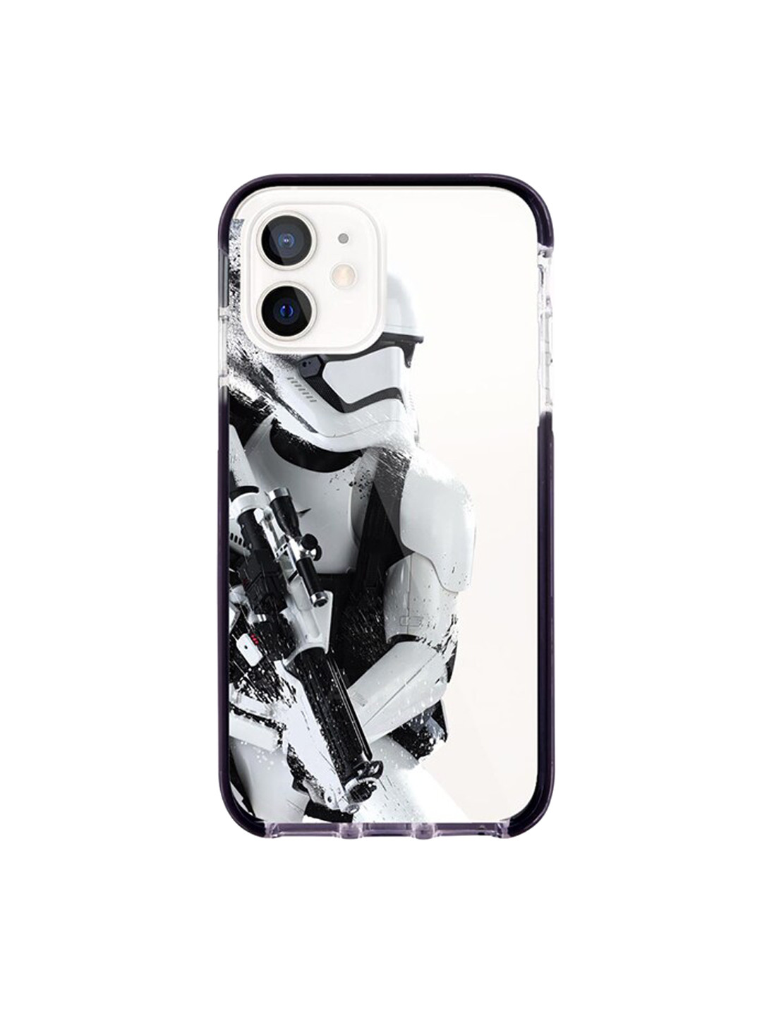 

macmerise White & Grey Trooper Storm Printed iPhone 12 Mini Back Case