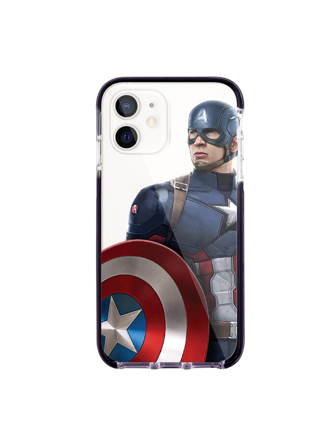 

macmerise White & Blue Team Blue Captain Printed Extreme iPhone 12 Mini Back Case