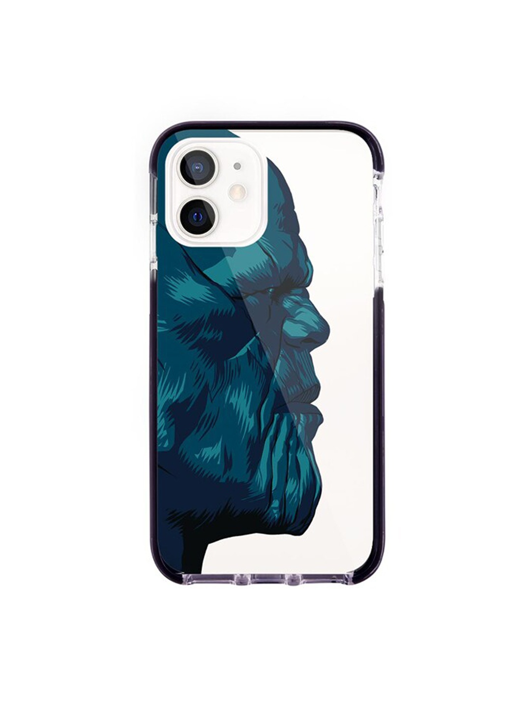 

macmerise White & Blue Illuminated Thanos Printed iPhone 12 Mini Extreme Back Case