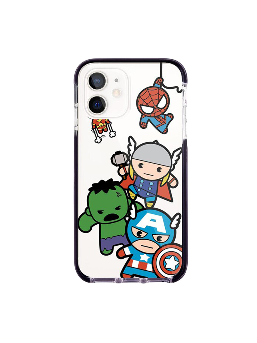 

macmerise White & Green Kawaii Art Marvel Comic Printed Extreme iPhone 12 Mini Back Case