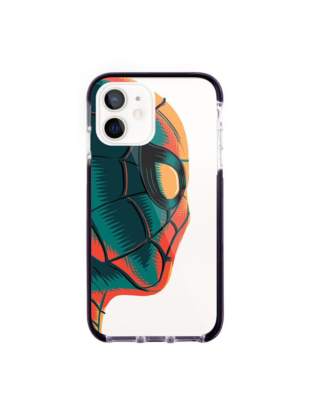 

macmerise White & Orange Illuminated Spiderman Printed iPhone 12 Mini Extreme Back Case