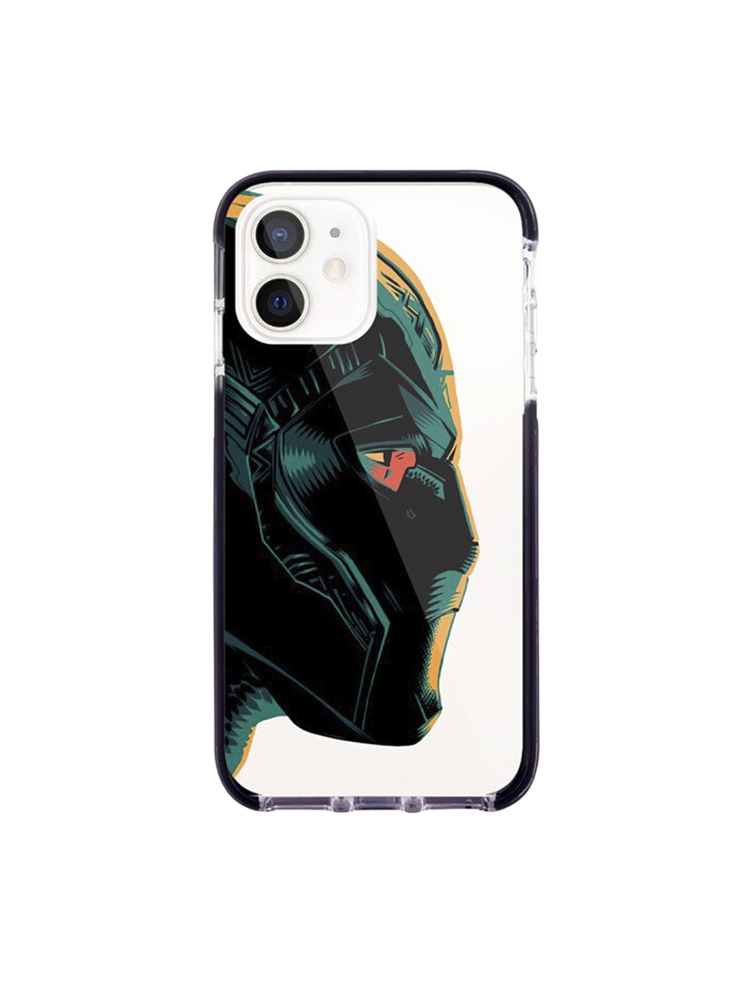 

macmerise White & Green Illuminated Black Panther Printed iPhone 12 Mini Back Case