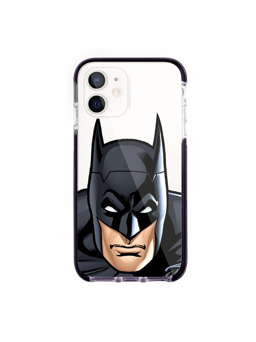 

macmerise White & Black Fierce Batman Printed iPhone 12 Mini Back Case