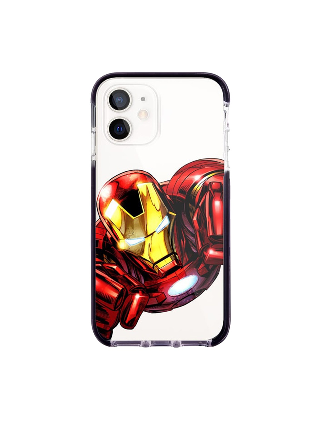 

macmerise White & Red Ironvenger Printed iPhone 12 Mini Back Case