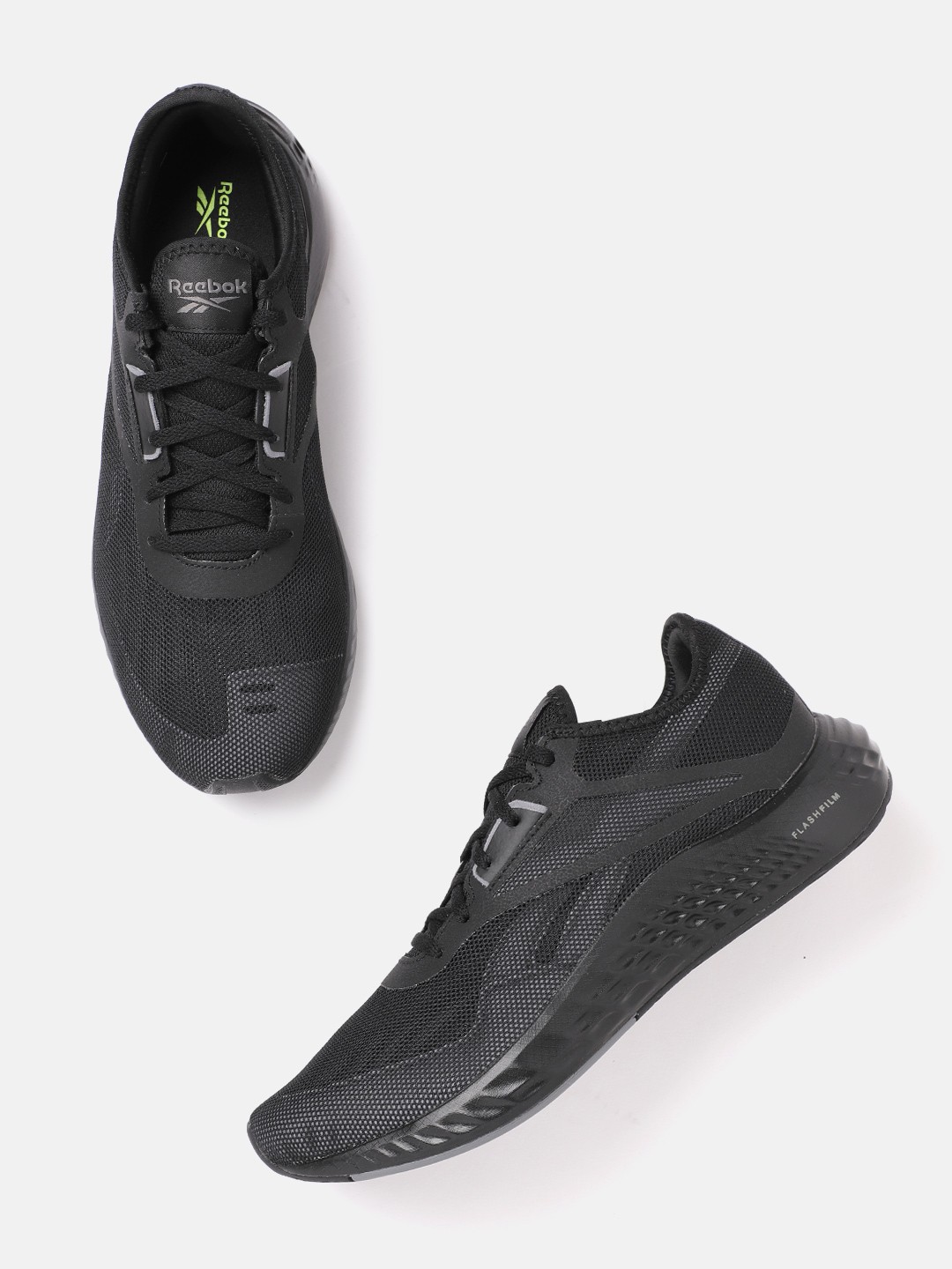 

Reebok Men Black Flashfilm 3.0 Running Shoes