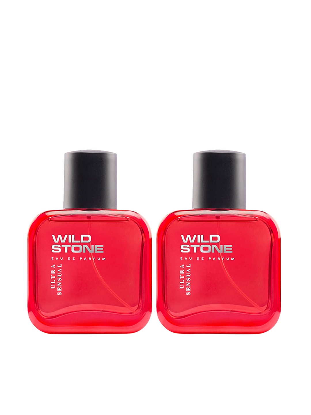 

Wild Stone Men Set Of 2 Ultra Sensual Eau De Parfum - 50 ml Each, Red