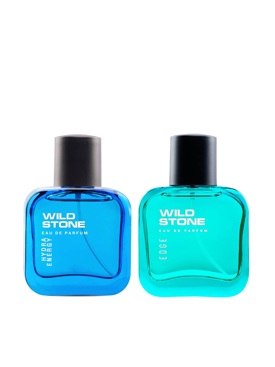 

Wild Stone Men Pack Of 2 Edge and Hydra Energy Perfume - 30 ml, Sea green