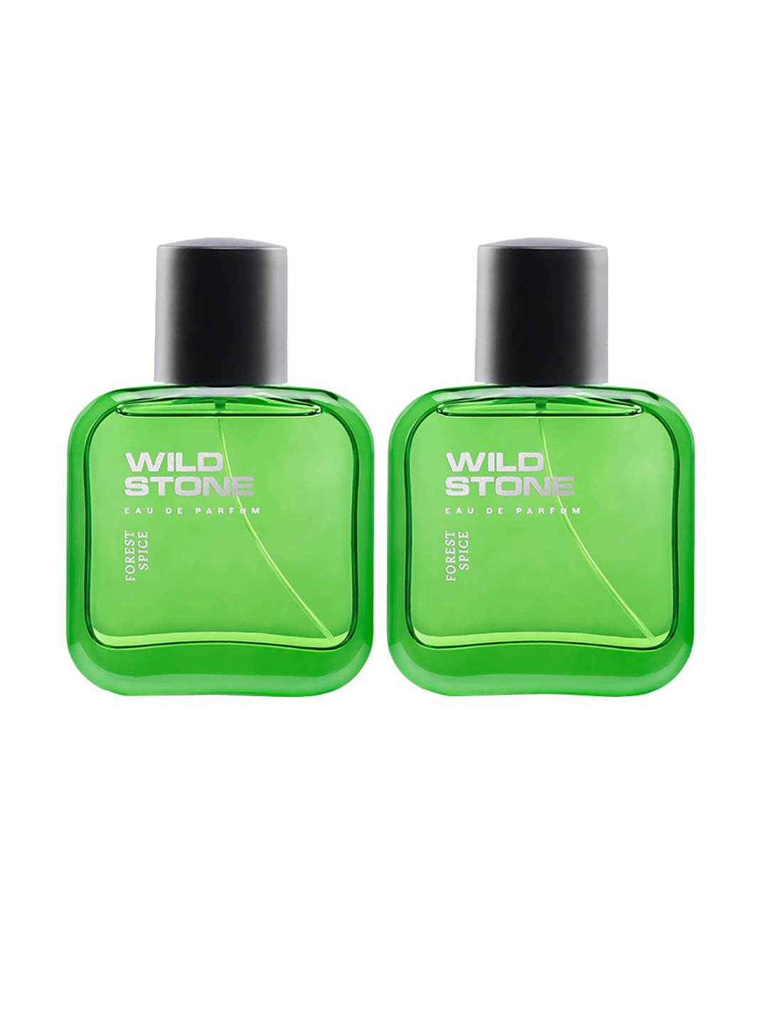 

Wild Stone Men Pack Of 2 Forest Spice Perfume 30 ml each, Green