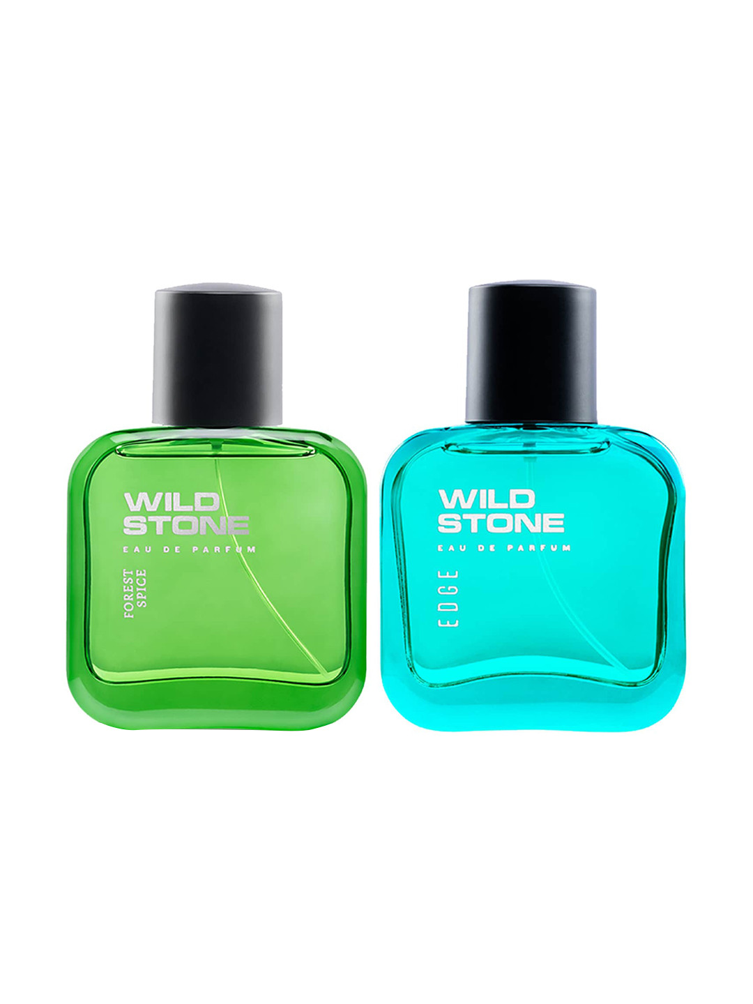 

Wild stone Men Set Of 2 Edge & Forest Spice Perfumes - 50 ml each, Green