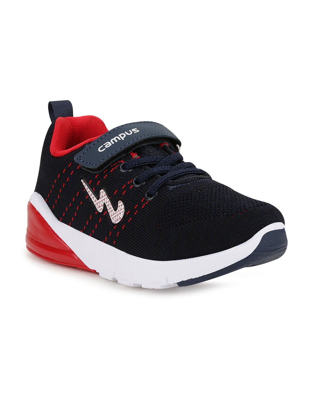 

Campus Unisex Kids Black & Red NT-357V Running Shoes