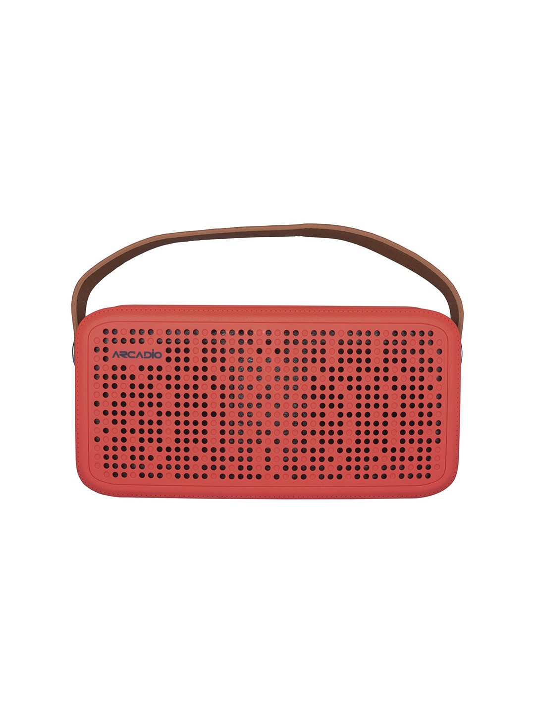 

ARCADIO Red & Grey Portable Wireless Bluetooth Speaker