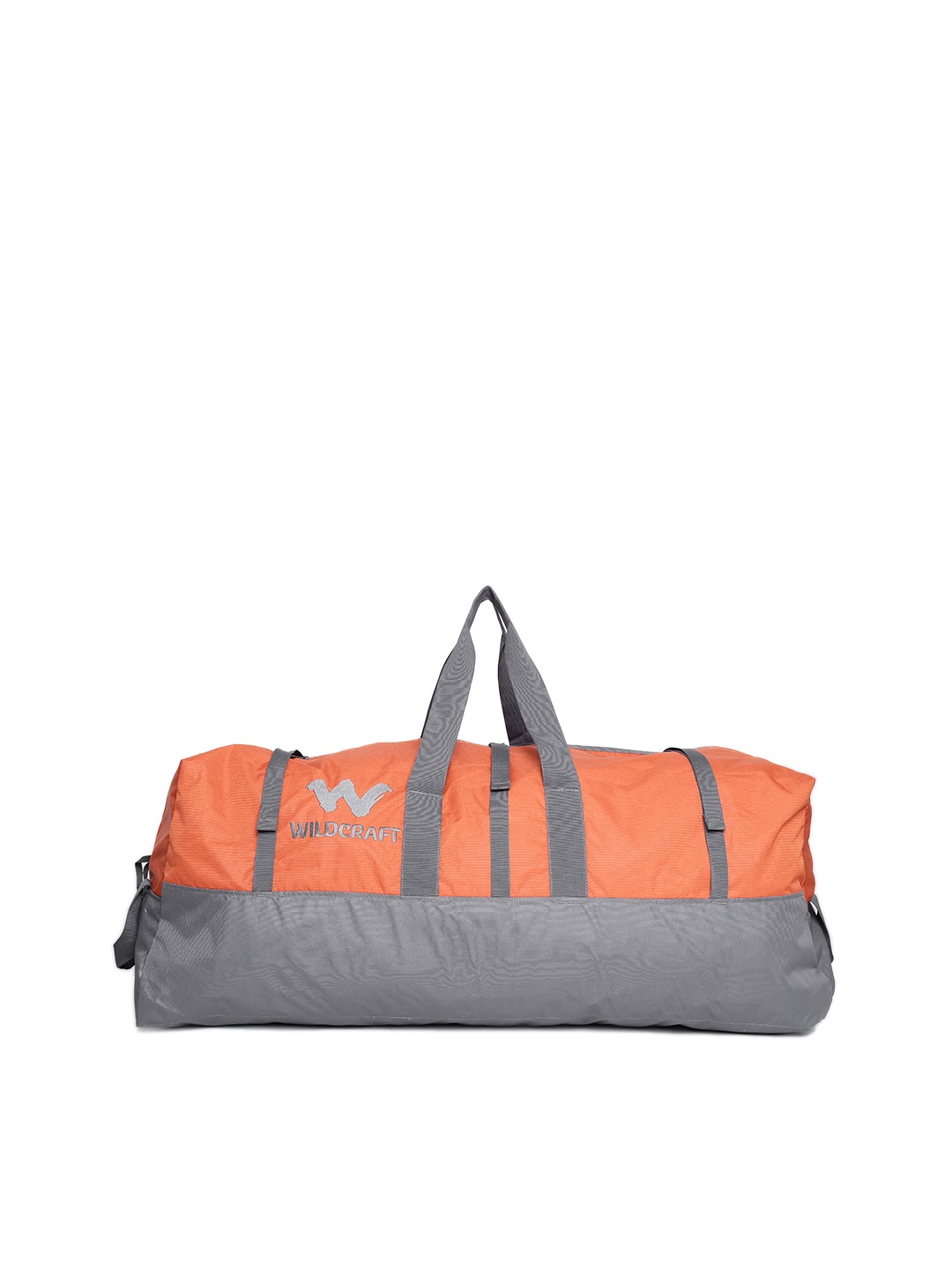 

Wildcraft Unisex Orange Black Hole Colourblocked Oversized Duffel Bag