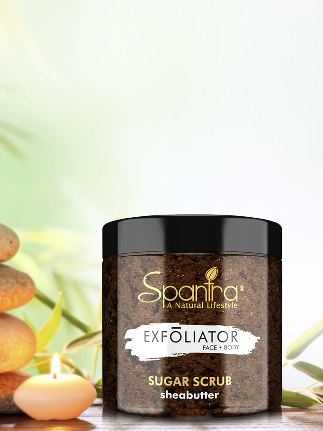 

Spantra Shea Butter Sugar Scrub - 125gm, Brown