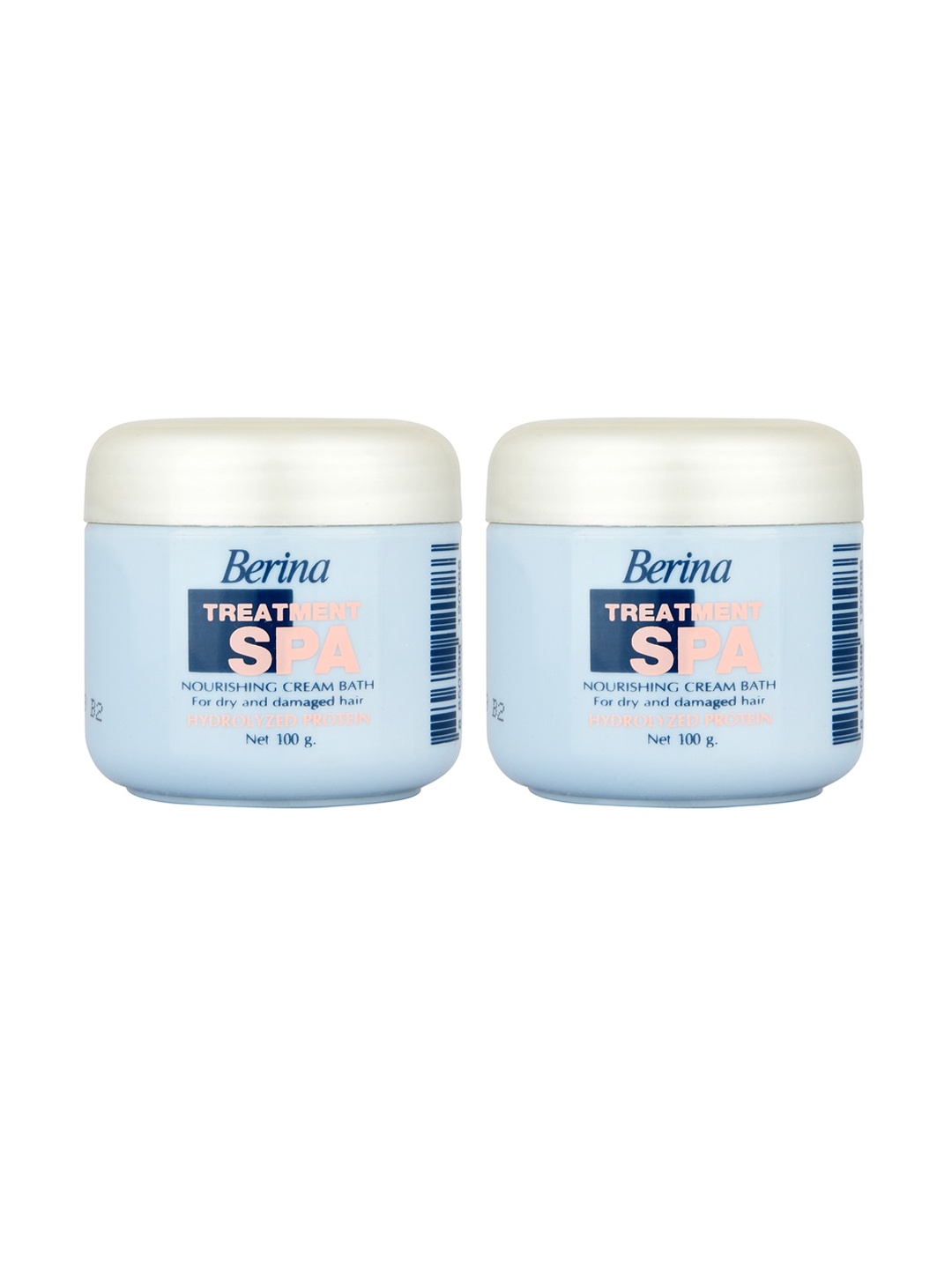 

Berina Pack of 2 Hair Treatment Spa 100g Each, Blue