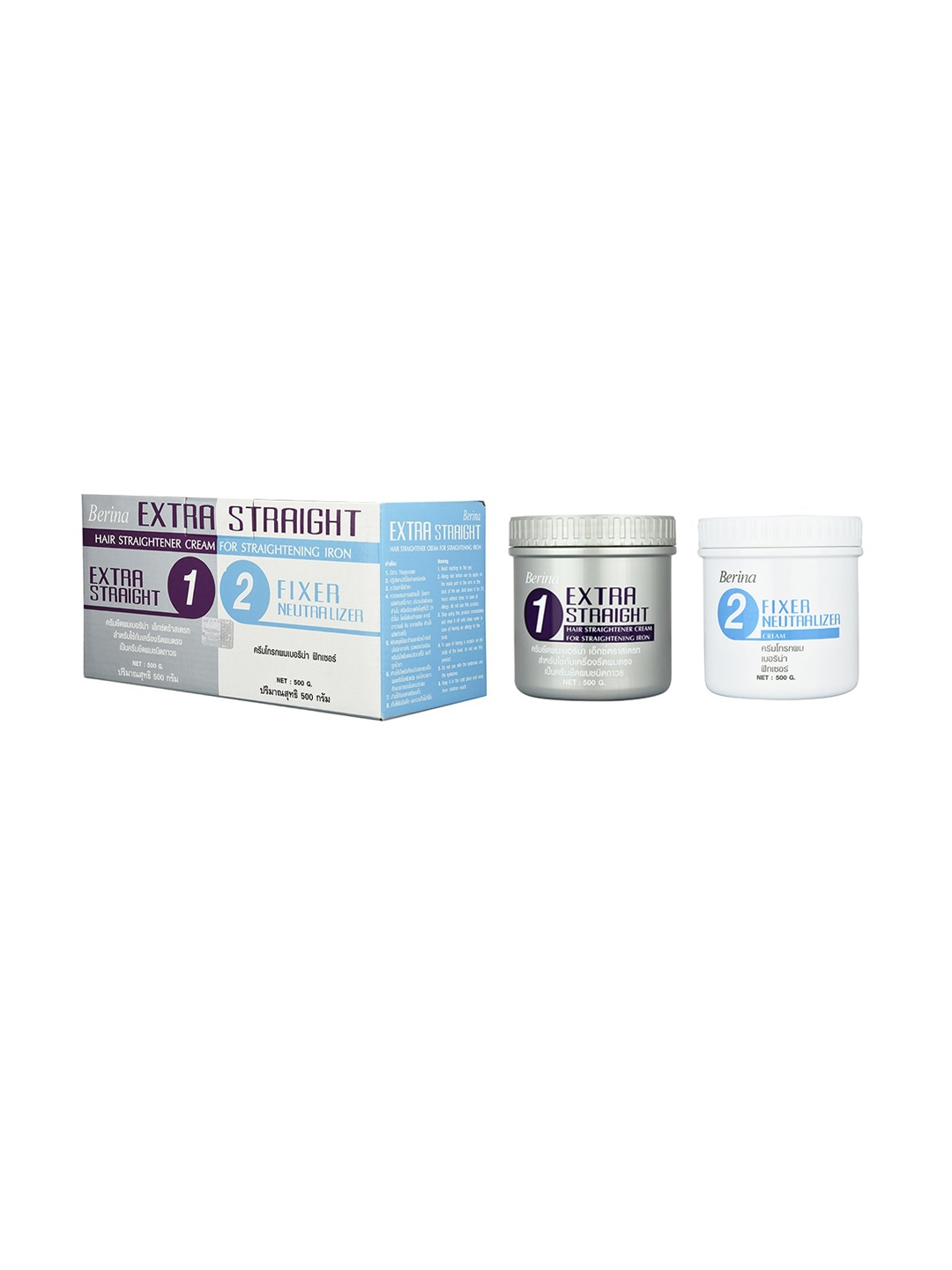 

Berina Extra Straight Cream 500g, Blue