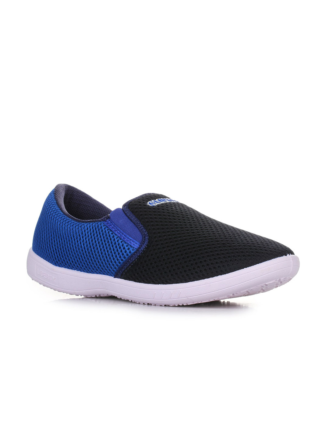 

Liberty Men Blue Mesh Round Toe Walking Shoes