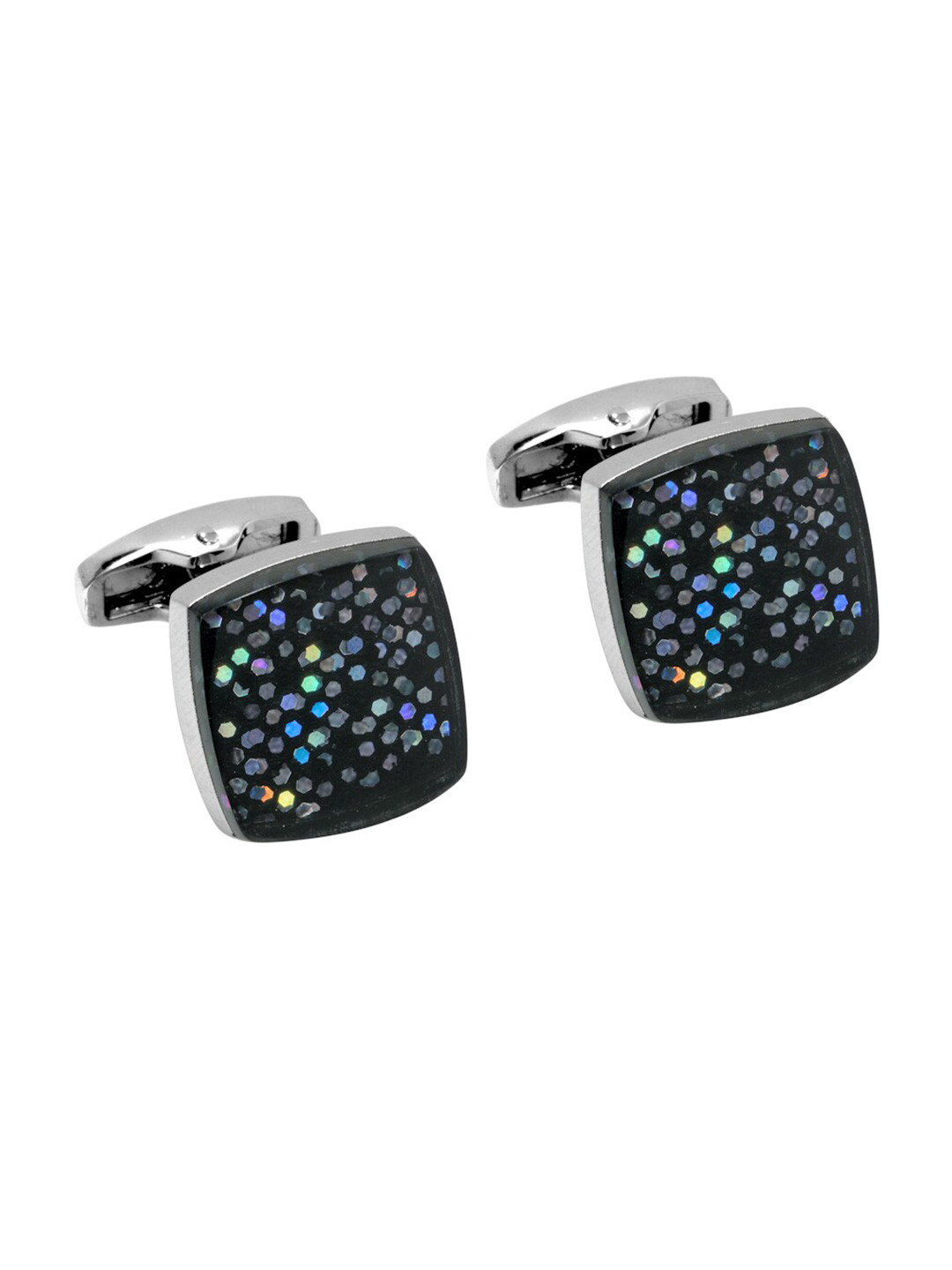 

Alvaro Castagnino Black & Blue Square Cufflink