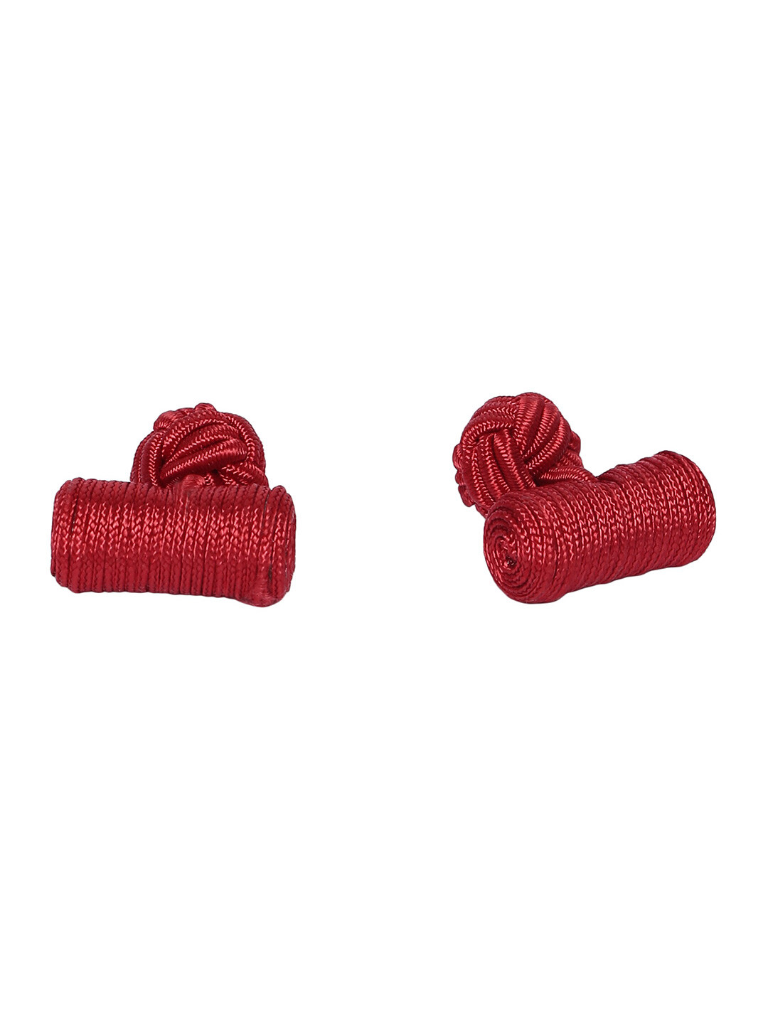 

Alvaro Castagnino Red Geometric Cufflink