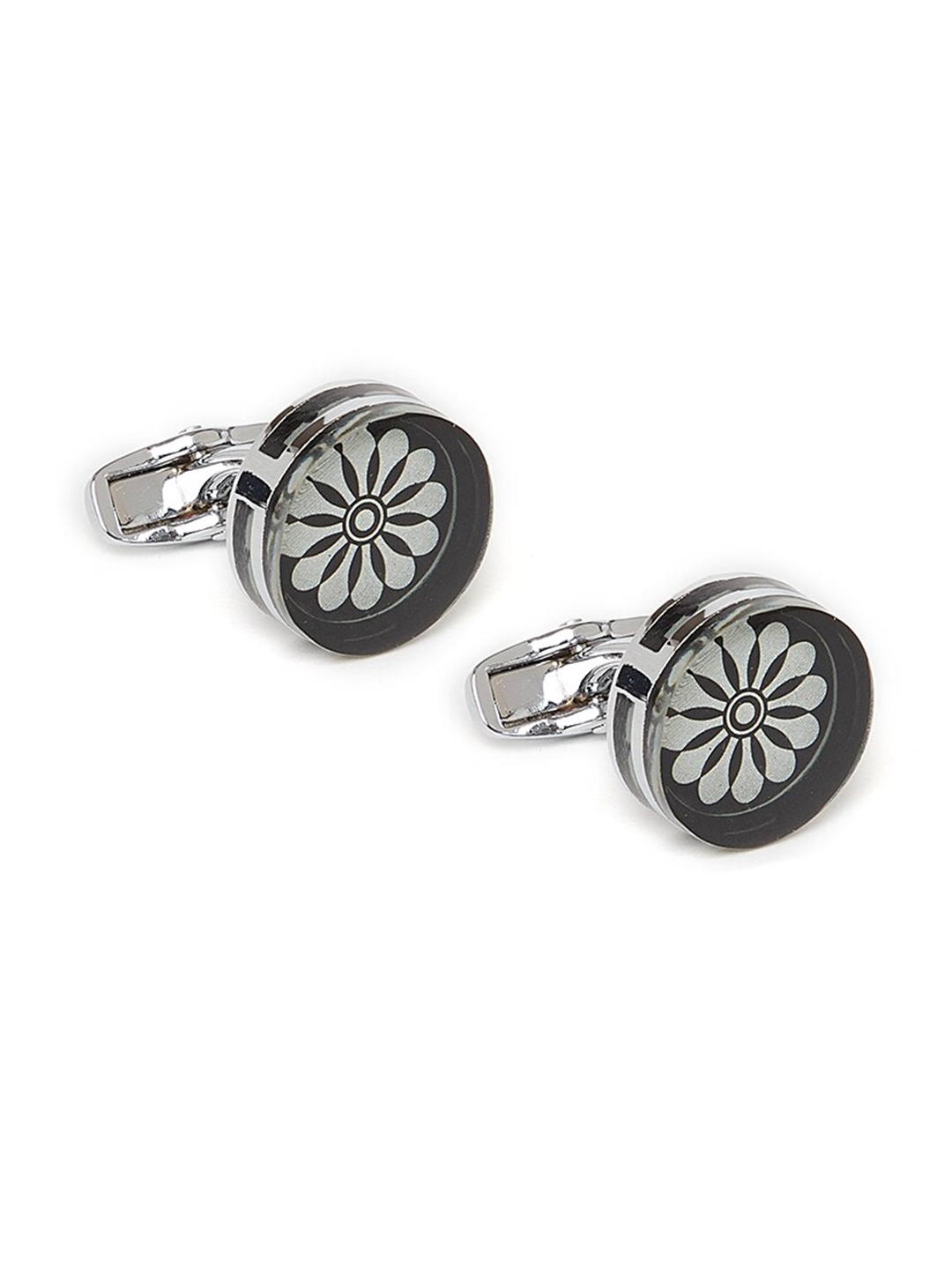 Alvaro Castagnino Grey & Steel Cufflinks