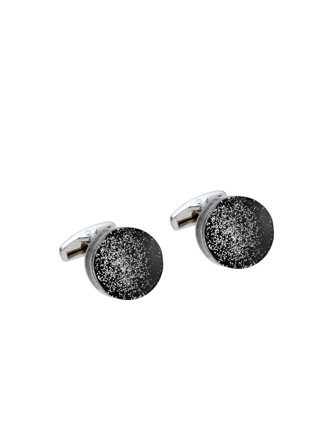 

Alvaro Castagnino Grey & Black Cufflinks