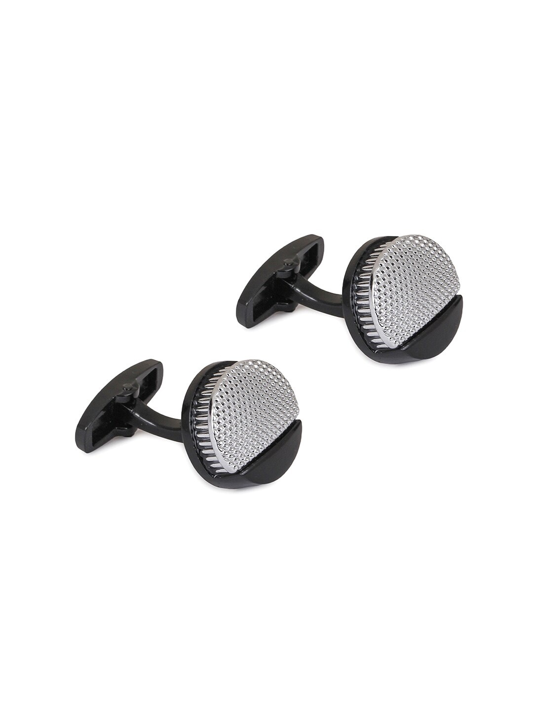 

Alvaro Castagnino Silver-Toned Round Cufflink