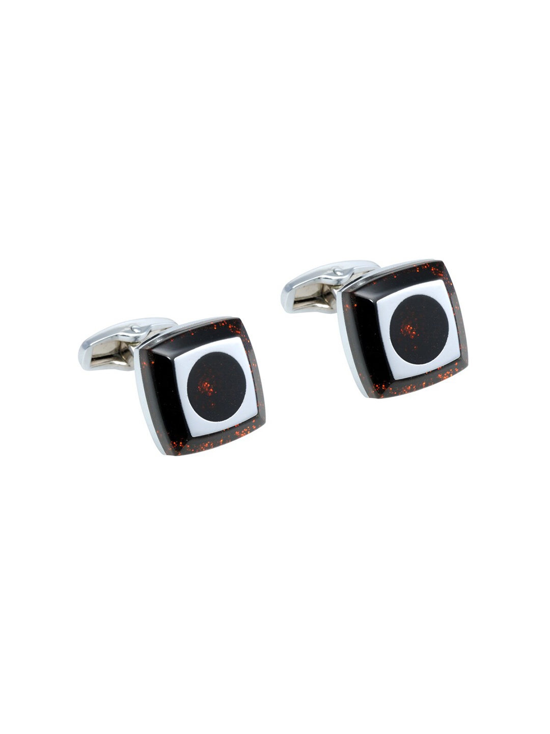

Alvaro Castagnino Men Silver-Toned Cufflinks