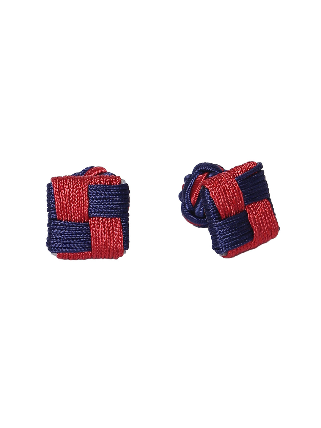 

Alvaro Castagnino Red & Blue Square Cufflink