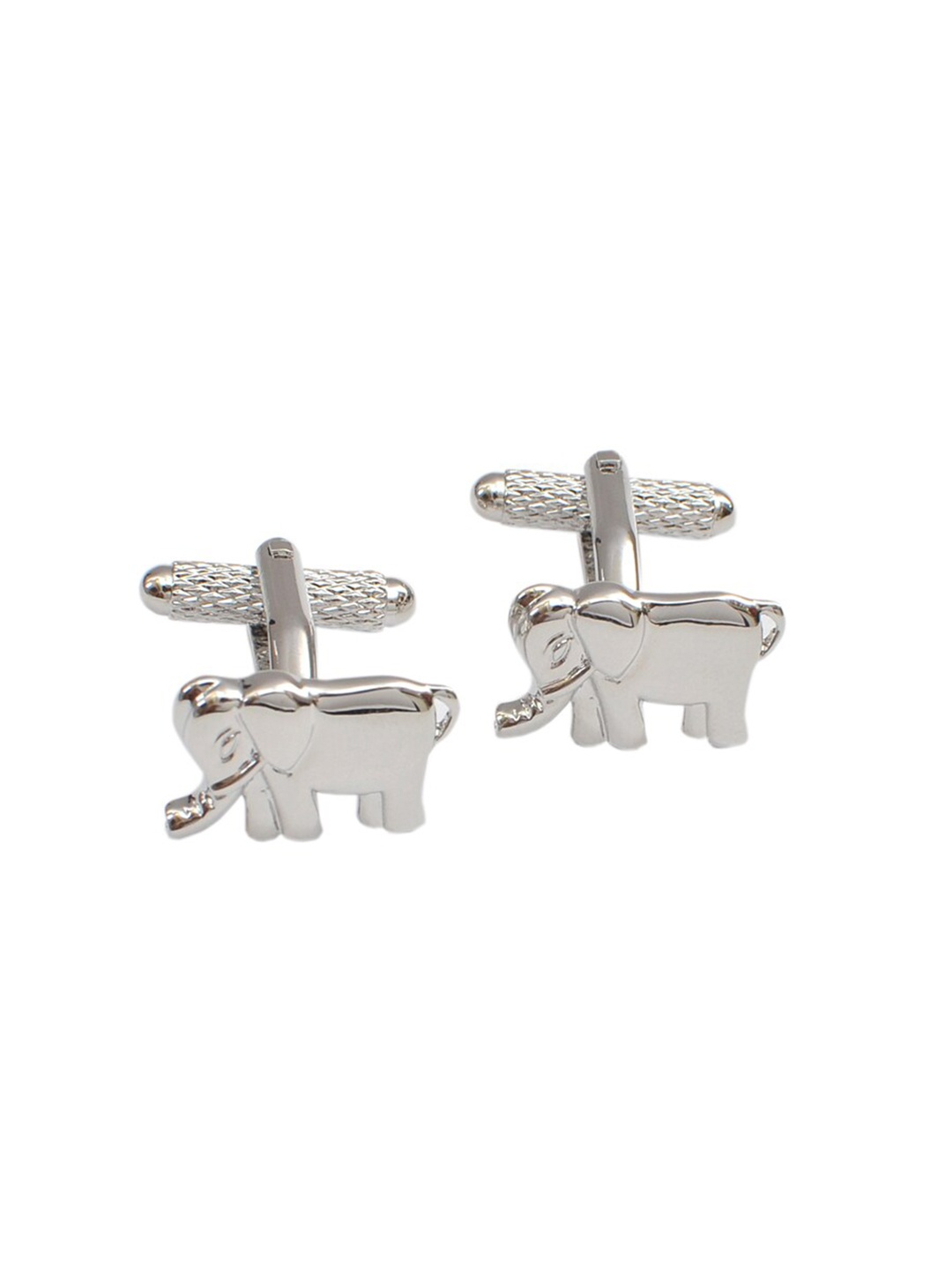 

Alvaro Castagnino Silver-Toned Contemporary Cufflink