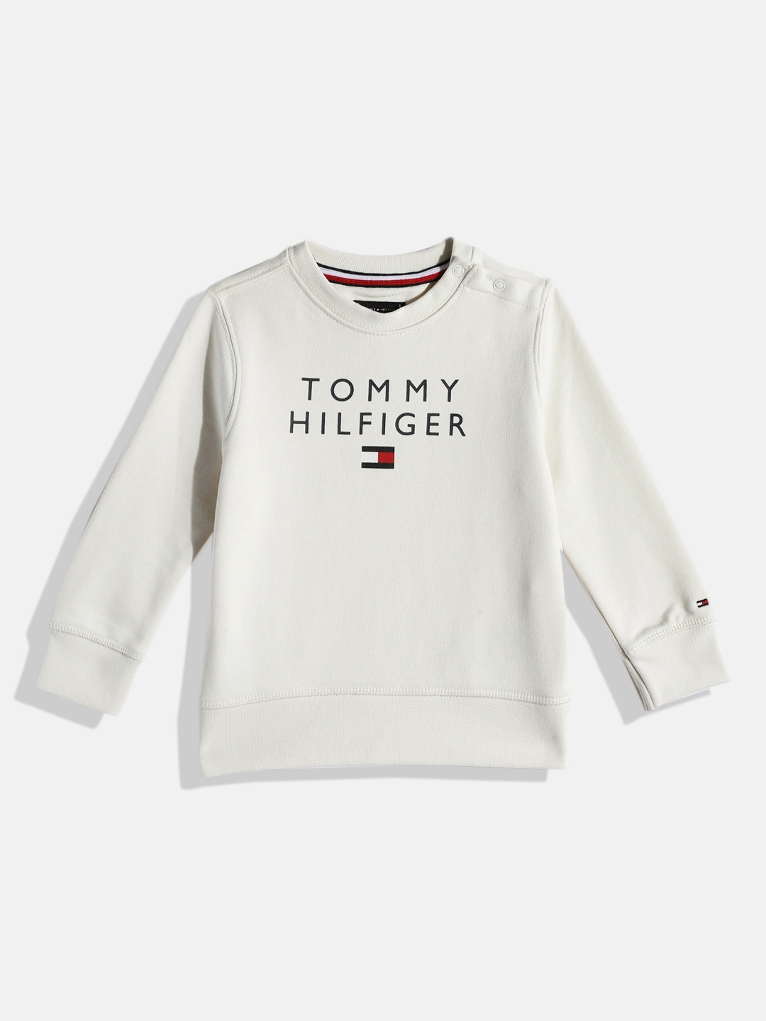 

Tommy Hilfiger Boys Off White Printed Sweatshirt