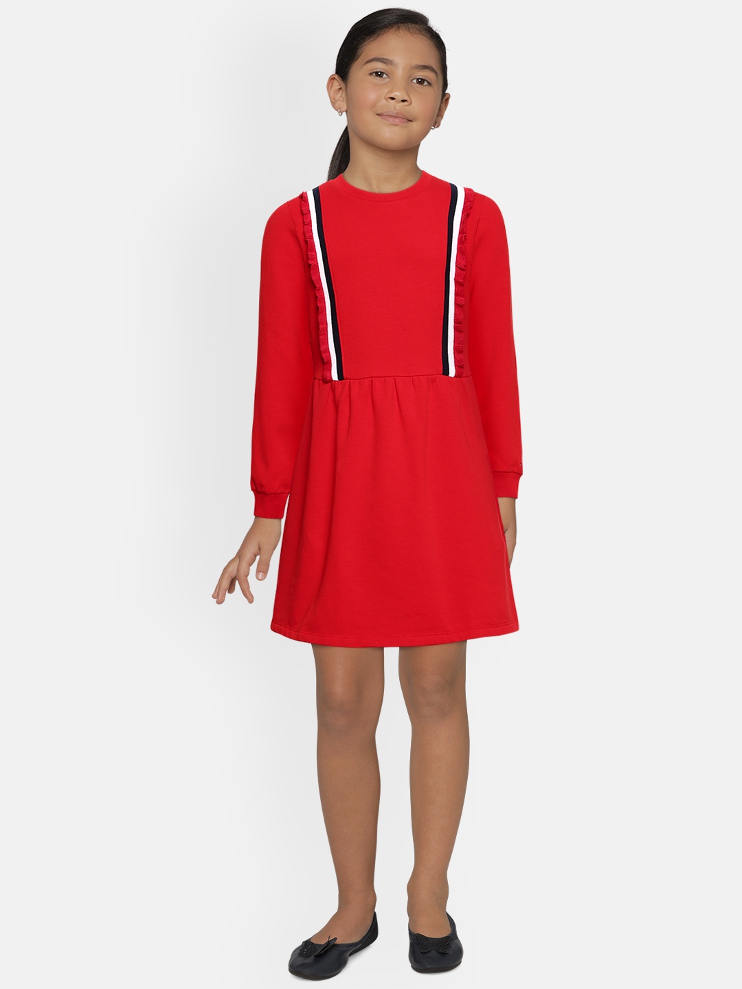 

Tommy Hilfiger Red & Black Fit & Flare Dress