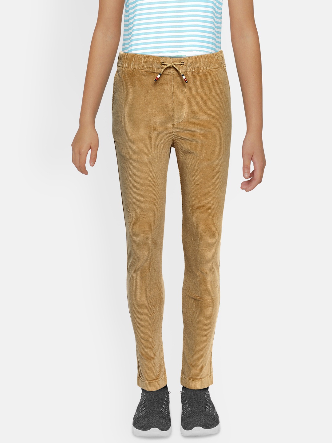 

Tommy Hilfiger Boys Khaki Corduroy Trousers