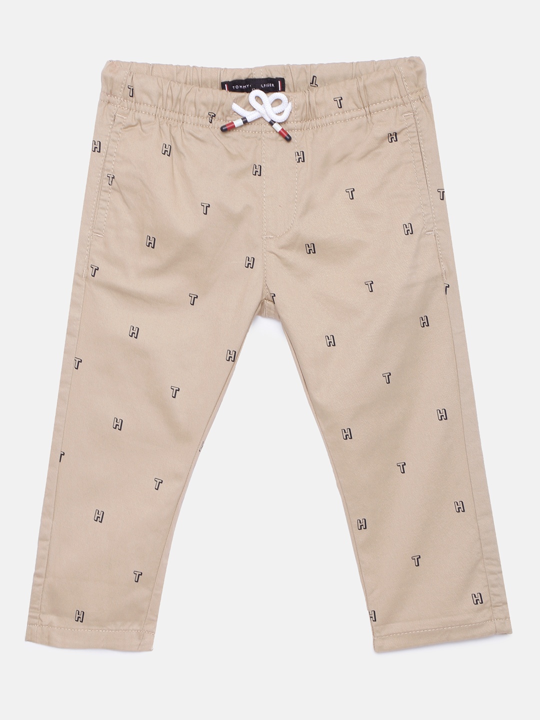 

Tommy Hilfiger Boys Beige Printed Trousers