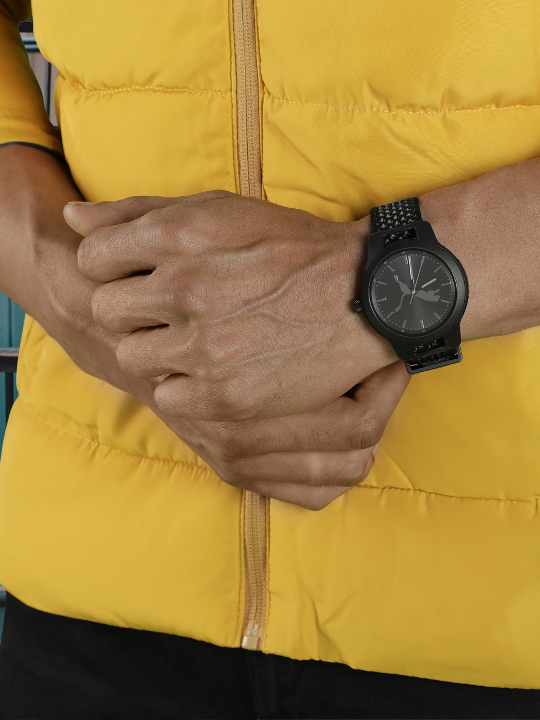 

Puma Men Black Reset V1 Analogue Watch P5058